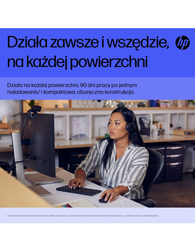 Mysz Hp 715 Rechargeable Multi-Device Bluetooth Mouse-Euro