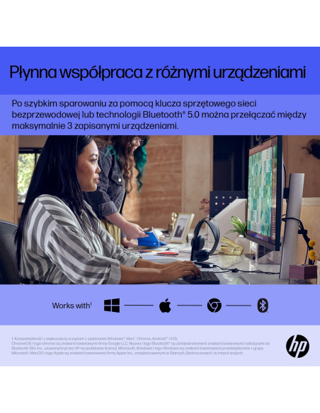 Mysz Hp 715 Rechargeable Multi-Device Bluetooth Mouse-Euro