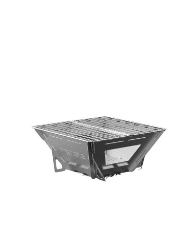Kuchenka Maverick Wood Stove 4 Panels Fire-Maple