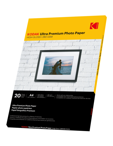 Kodak Papier Ultra Premium Gloss A4 280Gsm (20Pack)