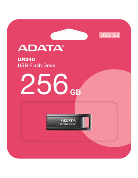 Adata Ur340 Pamięć Usb 256 Gb Usb Typu-A 3.2 Gen 1 (3.1 Gen 1) Czarny