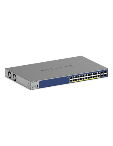 Netgear Gs728Txp L2/L3 10G Ethernet (100/1000/10000) Obsługa Poe Czarny