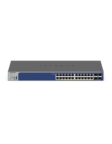 Netgear Gs728Txp L2/L3 10G Ethernet (100/1000/10000) Obsługa Poe Czarny