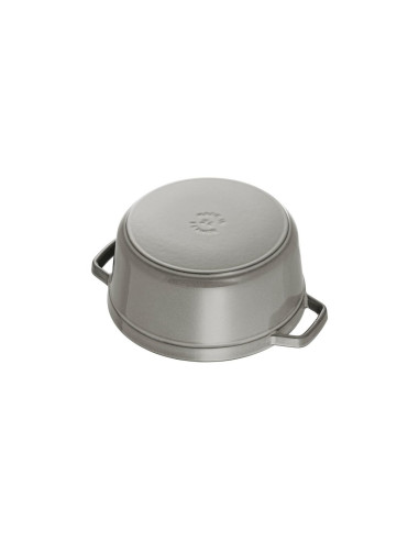 Staub Garnek Żeliwny Okrągły 40500-246-0 3,8L Grafitowy