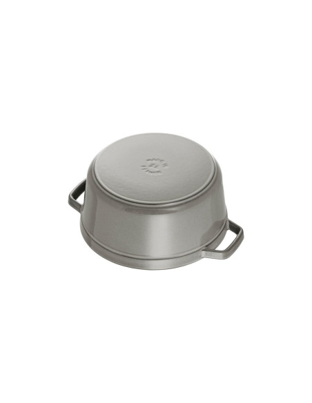 Staub Garnek Żeliwny Okrągły 40500-246-0 3,8L Grafitowy