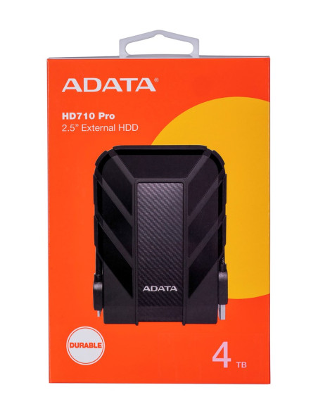 Dysk Zewnętrzny Hdd Adata Hd710 Pro (4Tb  2.5"  Usb 3.2  Czarny)