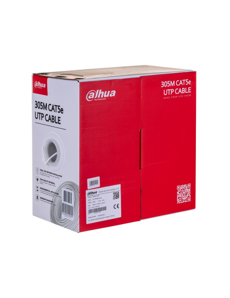 Kabel Sieciowy Dahua Drut, 100% Miedź Pfm920I-5Eun (Utp  305M  Kat. 5E )