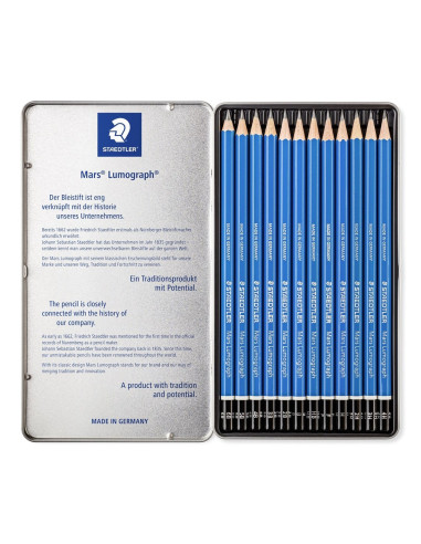 Staedtler Mars Lumograph 100 12 Szt.