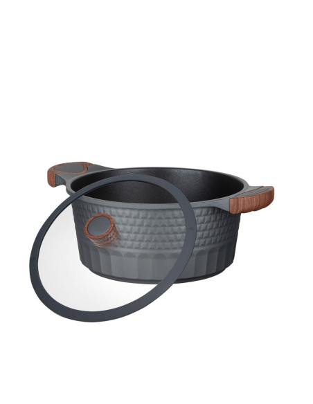 Resto Kitchenware Capella 4,6 L Okrągły Czarny, Drewno