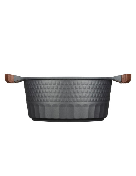 Resto Kitchenware Capella 4,6 L Okrągły Czarny, Drewno
