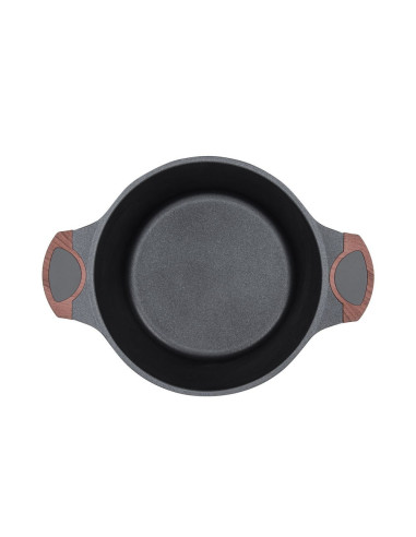 Resto Kitchenware Capella 4,6 L Okrągły Czarny, Drewno