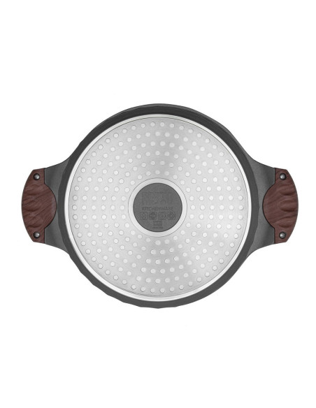 Resto Kitchenware Capella 4,6 L Okrągły Czarny, Drewno