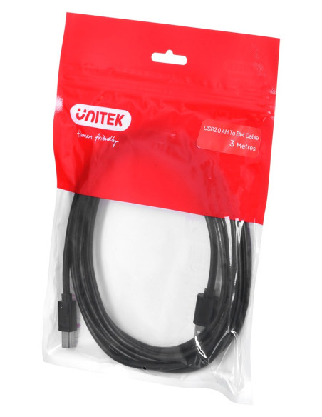 Unitek Kabel Usb Am-Bm 3M