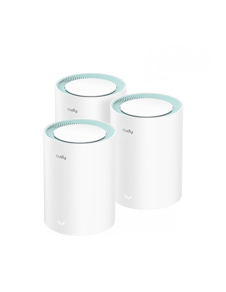 Cudy M1300(3-Pack) | Mesh, Wifi 5, 2,4Ghz/5Ghz,