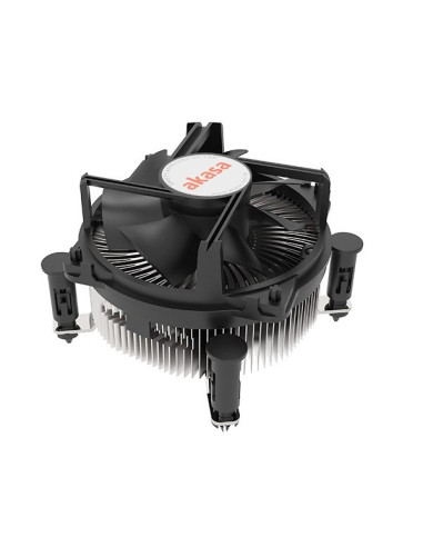 Akasa Ak-Cc6606Bp01 System Chłodzenia Komputerów Procesor Radiator 9 Cm Aluminium, Czarny 1 Szt.