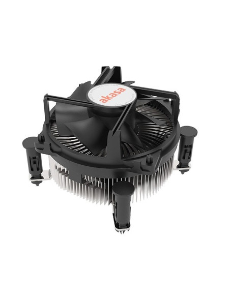 Akasa Ak-Cc6606Bp01 System Chłodzenia Komputerów Procesor Radiator 9 Cm Aluminium, Czarny 1 Szt.