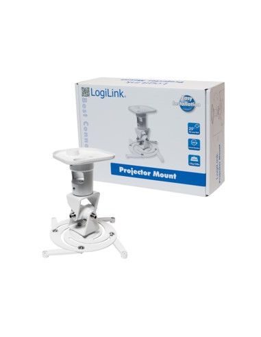 Logilink Bp0003 Uchwyt Do Montażu Projektora Sufit Biały