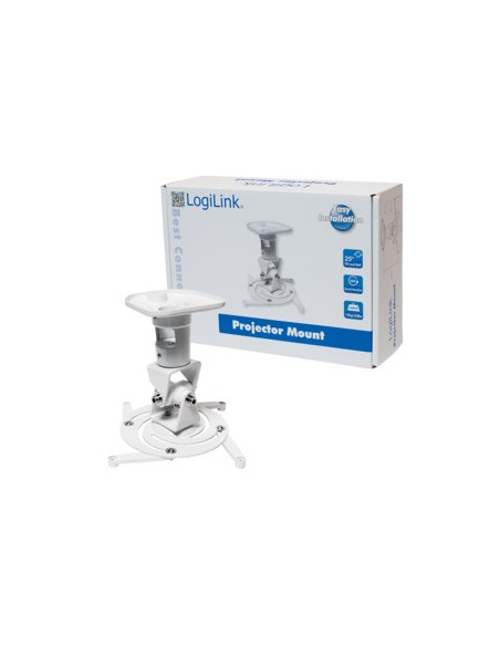Logilink Bp0003 Uchwyt Do Montażu Projektora Sufit Biały