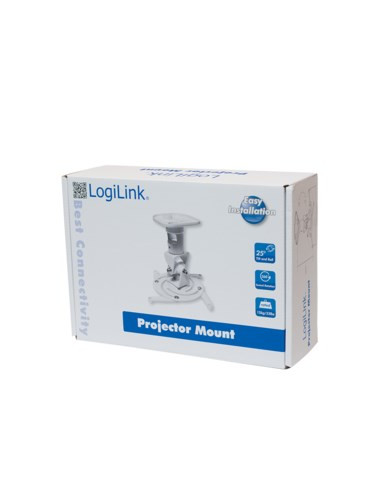 Logilink Bp0003 Uchwyt Do Montażu Projektora Sufit Biały
