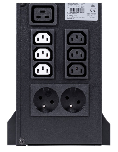 Zasilacz Ups Ever Sinline Rt Xl 3000 (3000Va) (W/Srtxrt-003K00/00)