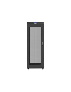 Lanberg Szafa Stojąca Rack 19" 42U 800X1200 Drzwi Perforowane Lcd Czarna (Flat Pack) Ff01-8242-23Bl