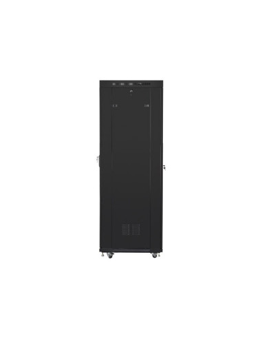Lanberg Szafa Stojąca Rack 19" 42U 600X800 Drzwi Szklane Lcd Czarna Ff01-6842-12Bl (Flat Pack)