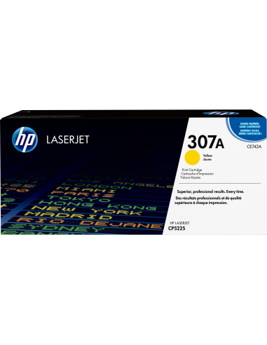 Hp 307A Oryginalny Wkład Z Żółtym Tonerem Laserjet