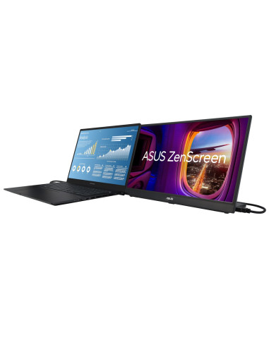 Asus Zenscreen Mb17Ahg Monitor Komputerowy 43,9 Cm (17.3") 1920 X 1080 Px Full Hd Czarny