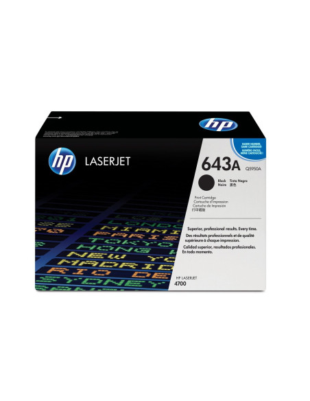 Hp 643A Oryginalny Wkład Z Czarnym Tonerem Laserjet
