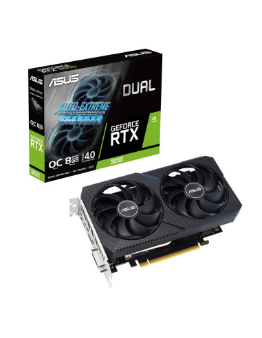 Karta Graficzna Asus Dual Geforce Rtx 3050 V2 8Gb Oc Gddr6