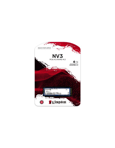 Kingston Dysk Ssd 4000G Nv3 M.2 2280 Pcie 4.0 Nvme