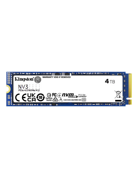 Kingston Dysk Ssd 4000G Nv3 M.2 2280 Pcie 4.0 Nvme