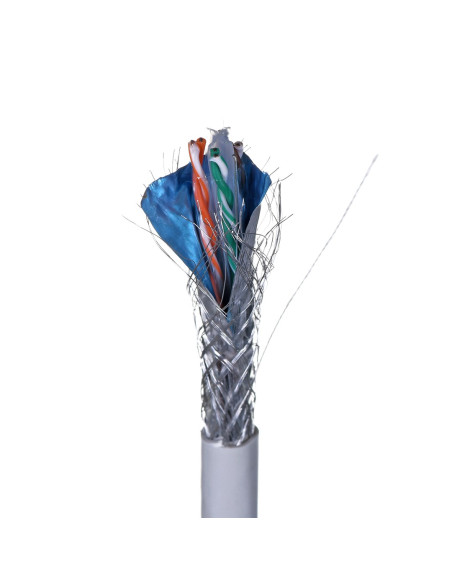 Kabel Sieciowy Lanberg Lcs6-11Cu-0305-S (S/Ftp  305M  Kat. 6  Kolor Szary)
