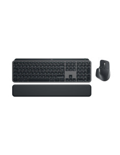 Logitech Mx Keys S Combo Klawiatura Dołączona Myszka Biuro Rf Wireless + Bluetooth Qwerty Amerykański Międzynarodowy Grafitowy 2