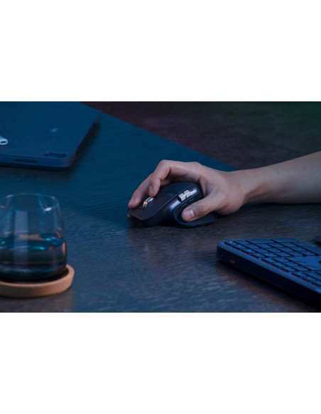 Logitech Mx Keys S Combo Klawiatura Dołączona Myszka Biuro Rf Wireless + Bluetooth Qwerty Amerykański Międzynarodowy Grafitowy