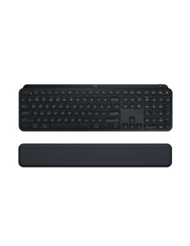 Logitech Mx Keys S Combo Klawiatura Dołączona Myszka Biuro Rf Wireless + Bluetooth Qwerty Amerykański Międzynarodowy Grafitowy