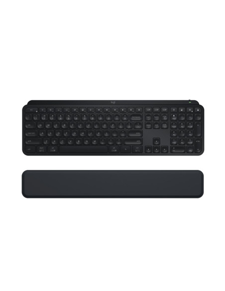 Logitech Mx Keys S Combo Klawiatura Dołączona Myszka Biuro Rf Wireless + Bluetooth Qwerty Amerykański Międzynarodowy Grafitowy