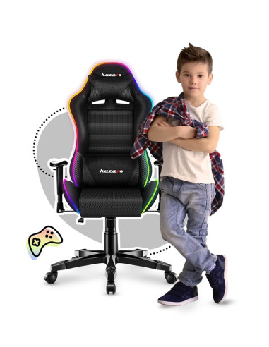 Fotel Gamingowy Dla Dziecka Huzaro Ranger 6.0 Rgb Mesh