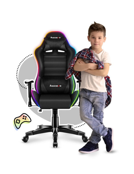 Fotel Gamingowy Dla Dziecka Huzaro Ranger 6.0 Rgb Mesh