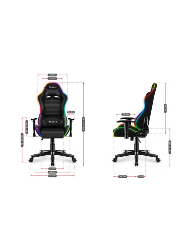Fotel Gamingowy Dla Dziecka Huzaro Ranger 6.0 Rgb Mesh