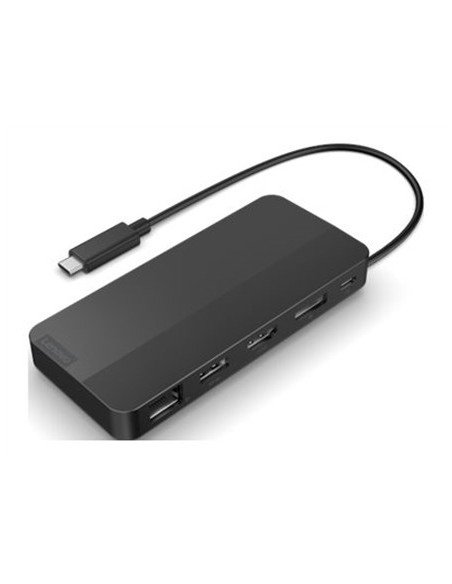 Lenovo 40B90100Eu Stacja Dokująca Przewodowa Usb 3.2 Gen 1 (3.1 Gen 1) Type-C Czarny