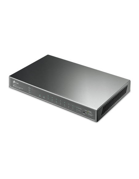 Tp-Link Tl-Sg2008 Zarządzany L2 Gigabit Ethernet (10/100/1000) Czarny