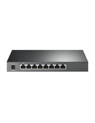 Tp-Link Tl-Sg2008 Zarządzany L2 Gigabit Ethernet (10/100/1000) Czarny