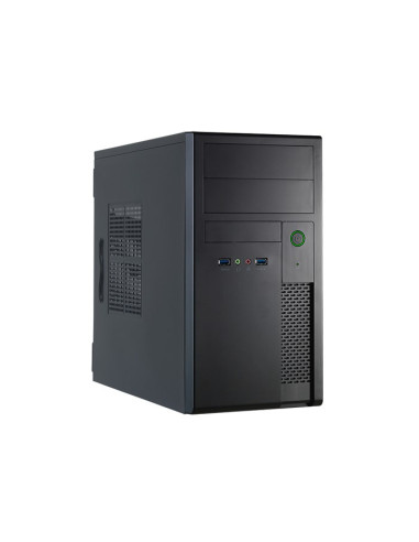 Chieftec Xt-01B-350Gpb Zabezpieczenia & Uchwyty Komputerów Mini Tower Czarny 350 W