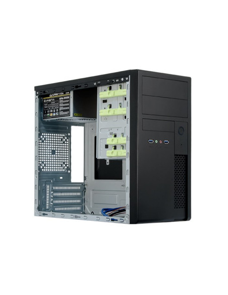 Chieftec Xt-01B-350Gpb Zabezpieczenia & Uchwyty Komputerów Mini Tower Czarny 350 W