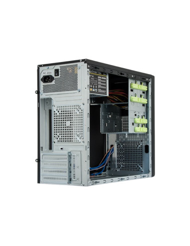 Chieftec Xt-01B-350Gpb Zabezpieczenia & Uchwyty Komputerów Mini Tower Czarny 350 W