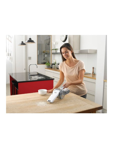Odkurzacz Bezworkowy, Ręczny Black&Decker Pivot Pv1820L-Qw (35W  Kolor Biały)