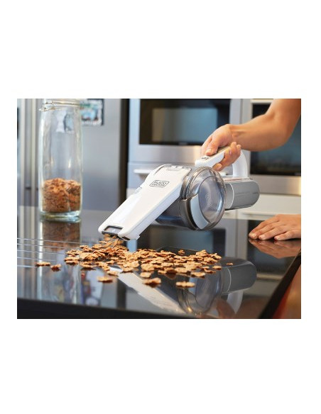 Odkurzacz Bezworkowy, Ręczny Black&Decker Pivot Pv1820L-Qw (35W  Kolor Biały)