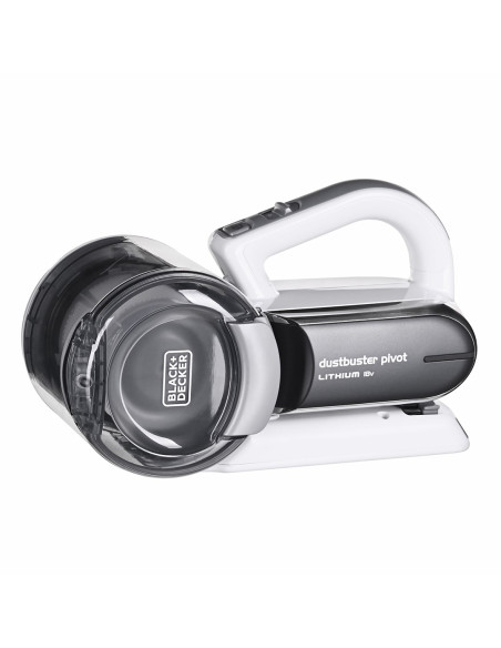 Odkurzacz Bezworkowy, Ręczny Black&Decker Pivot Pv1820L-Qw (35W  Kolor Biały)