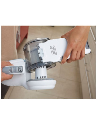Odkurzacz Bezworkowy, Ręczny Black&Decker Pivot Pv1820L-Qw (35W  Kolor Biały)
